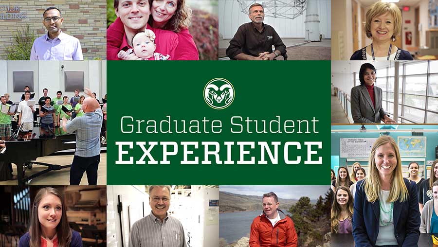 Colorado State University Online graduate student experience